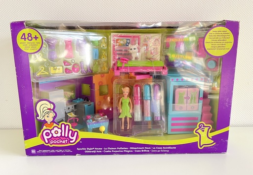 La maison Paillettes Polly Pocket - 2007