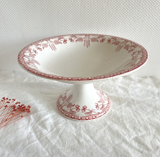 Compotier sur pied Sarreguemines Noisettes