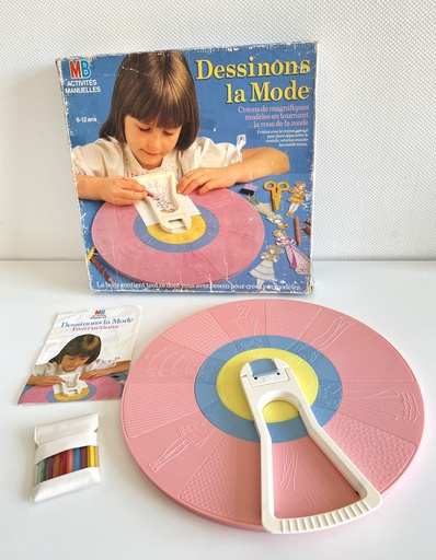 Jeu Dessinons la mode - 1981
