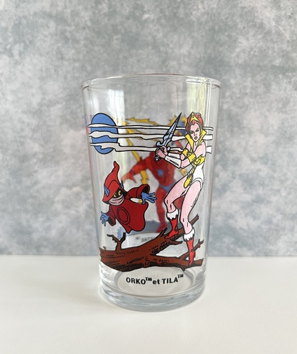 Verre à eau Les Maîtres de l'Univers - 1985