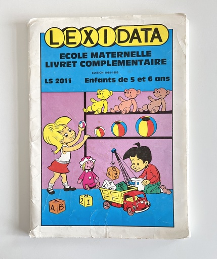 Livret complémentaire Lexidata École maternelle de 5 et 6 ans
