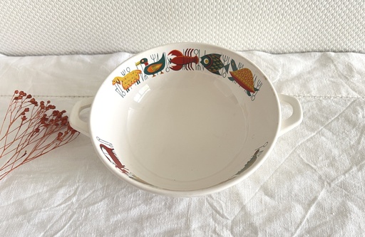 Bol à anses Villeroy & Boch motif animaux