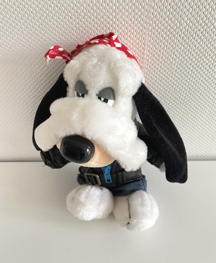 Peluche Droopy motard - 1995