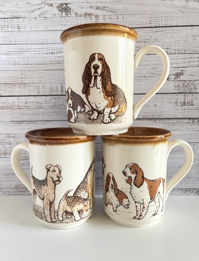 Tasse Biltons au décor de chiens