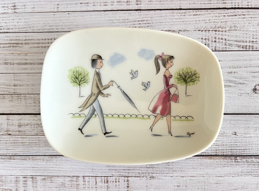 Pralinier / ravier / amandier Rosenthal Peynet