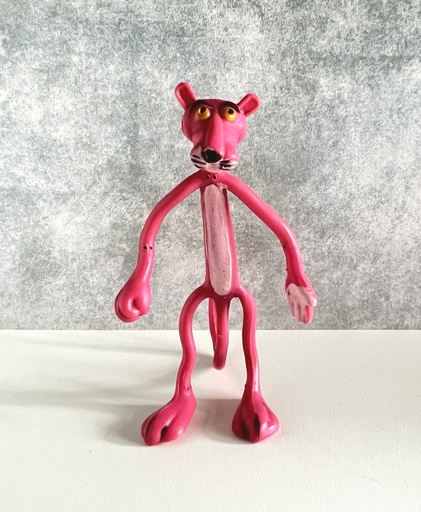 Figurine flexible La panthère rose - Teisseire 1983