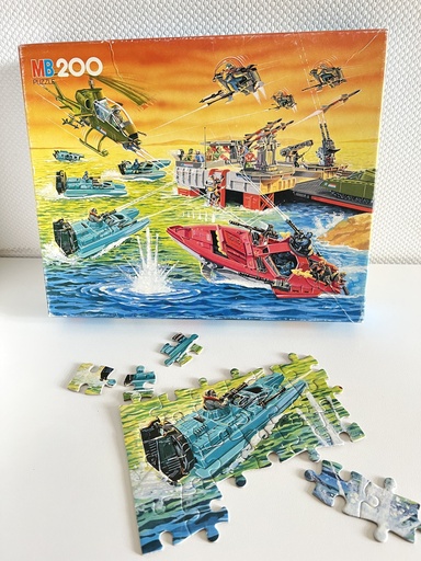Puzzle GI Joe Action Force - MB 1989