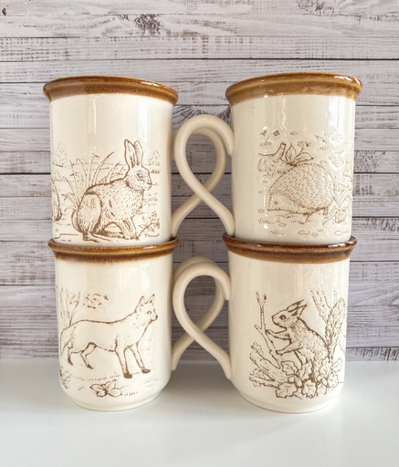 Tasse Biltons au décor d'animaux de la forêt