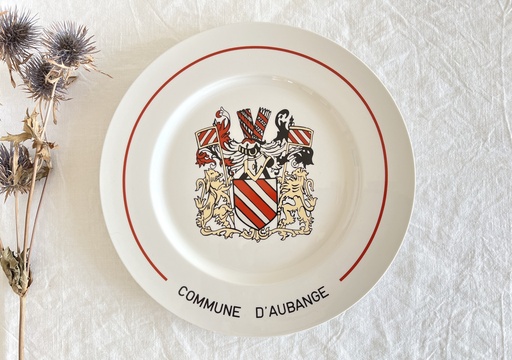 Assiette Villeroy & Boch Commune d'Aubange