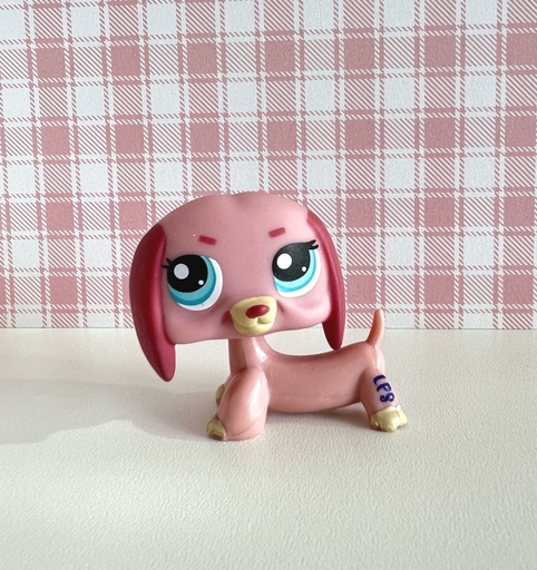 Figurine Chien Teckel 1306 Littlest Pet Shop - 2010