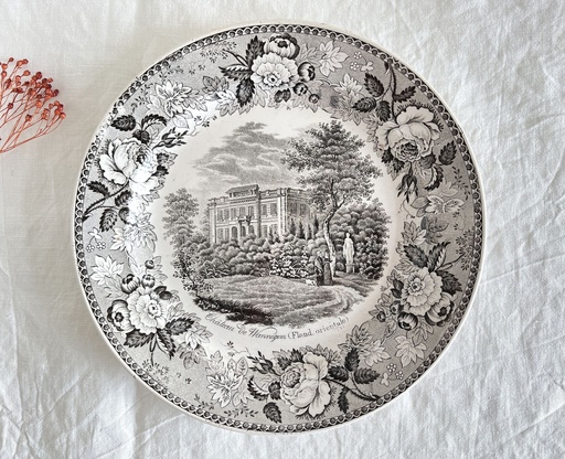 Assiette Château de Wannegem P. J. Boch