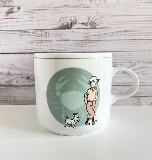Tasse Tintin et le Crabe aux pinces d'or - Tables & Couleurs