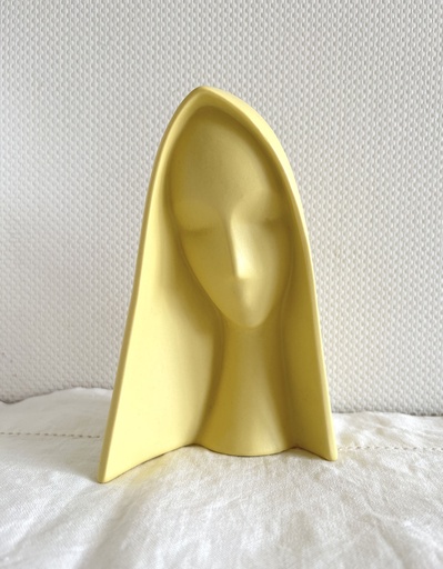 Vierge Marie jaune pastel - Goebel 1958