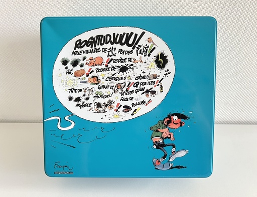 Boîte métallique Desobry Gaston Lagaffe - 2012