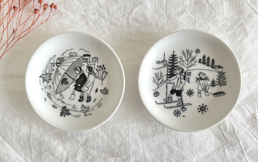 Petite assiette murale Arabia Raija Uosikkinen