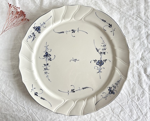 Grande assiette ronde Villeroy & Boch Vieux Luxembourg