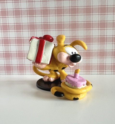Figurine Marsupilami avec gâteau d'anniversaire - Applause