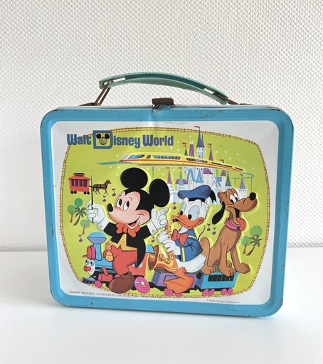 Boîte à lunch en métal Walt Disney World