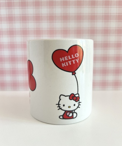 Tasse Hello Kitty avec ballons en forme de cœur - Sanrio 2011