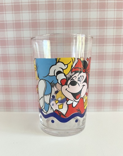 Verre à eau Mickey et Minnie font la fête (Happy Day)