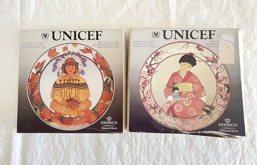 Assiette Heinrich Villeroy & Boch Unicef