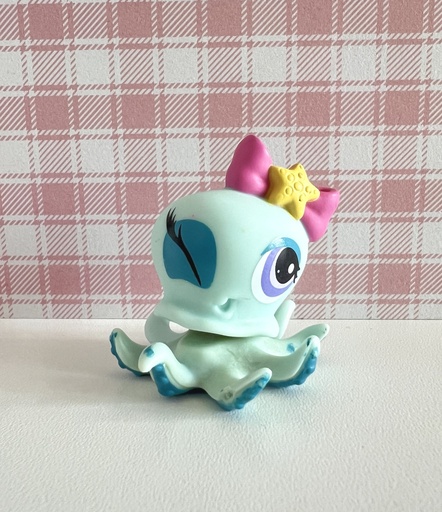 Figurine Pieuvre / Octopus 1346 Littlest Pet Shop - 2010