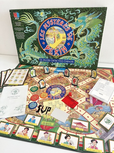 Jeu de société Les mystères de Pékin - 1987