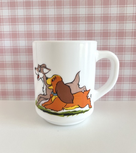 Tasse Arcopal La Belle et le Clochard - Disney