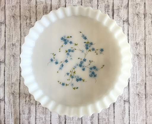 Plat à tarte Arcopal Myosotis