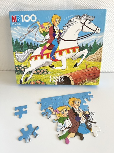 Puzzle Candy Candy - MB 1980 et 1982