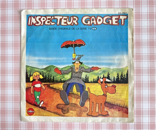 Vinyle 45 tours Inspecteur Gadget