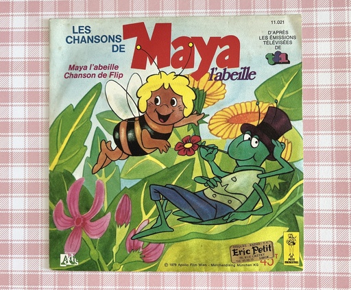 Vinyle 45 tours Les chansons de Maya l'abeille