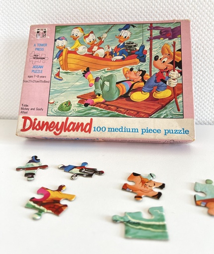 Puzzle 100 pièces Disneyland