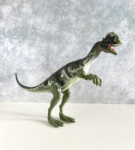 Figurine Dilophosaure cracheur Jurassic Park - Kenner 1993