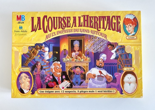 Jeu de société La course à l'héritage - MB 1996